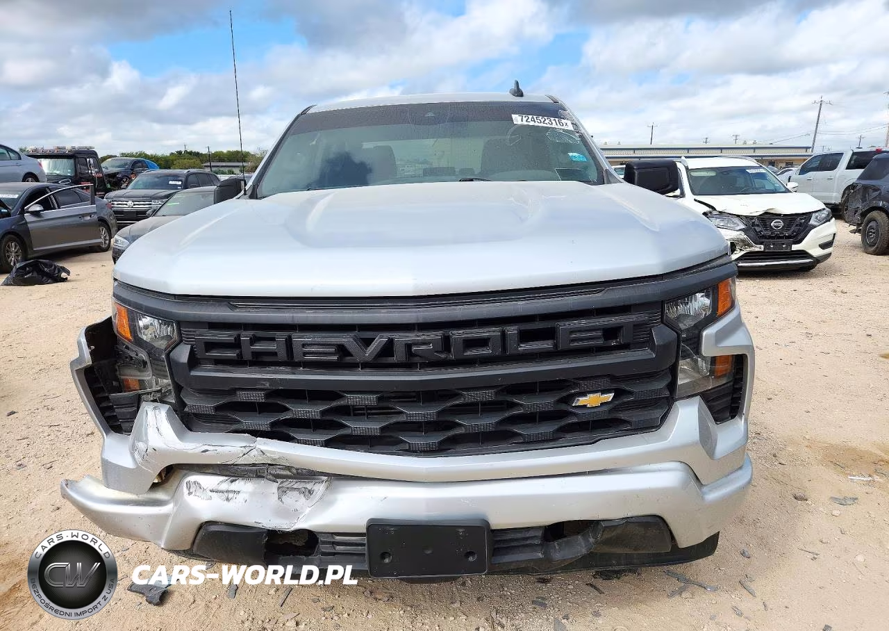 2022 Chevrolet Silverado K1500 Custom VIN:1GCPDBEK0NZ521523 - 5