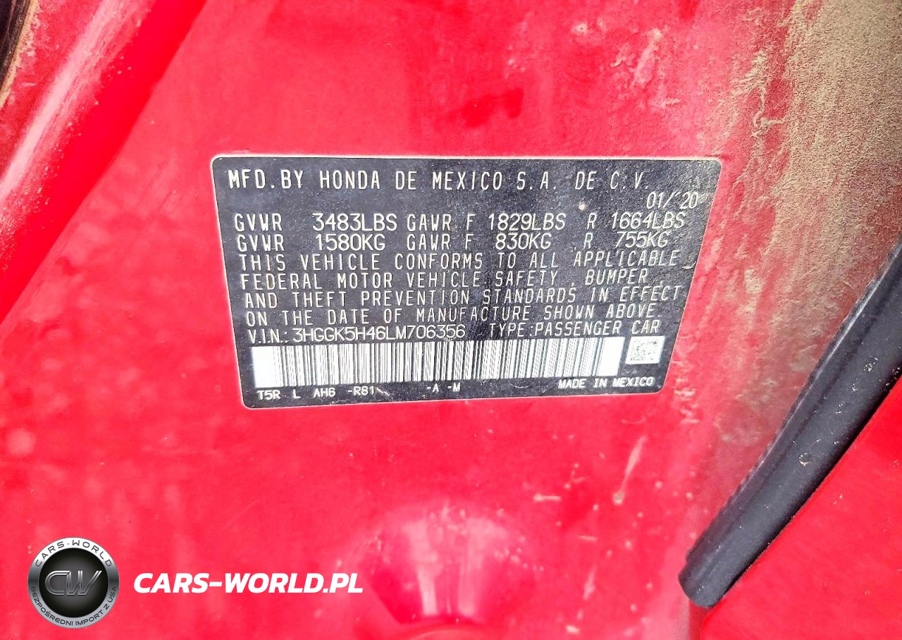 2020 Honda Fit Lx VIN:3HGGK5H46LM706356 - 12