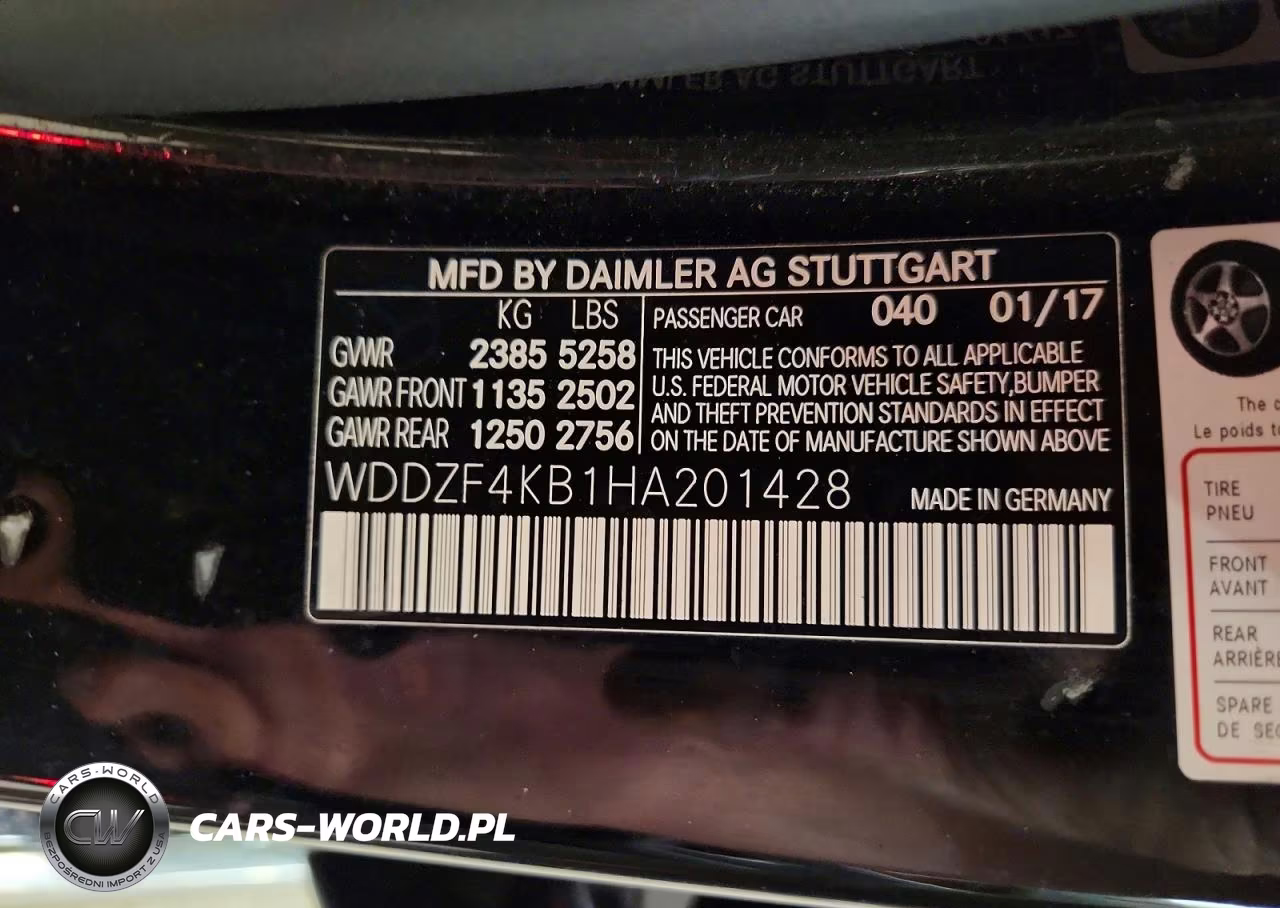 2017 Mercedes-Benz E 300 4Matic VIN:WDDZF4KB1HA201428 - 12
