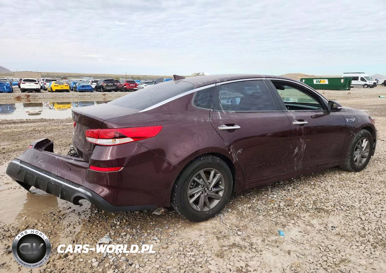 2019 Kia Optima Lx VIN:5XXGT4L37KG371239 - 3