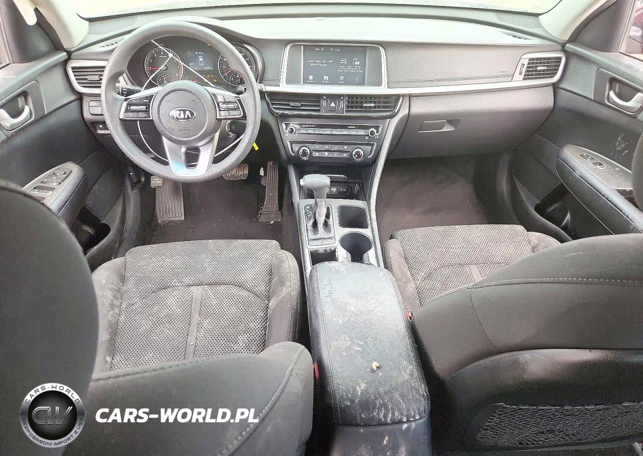 2019 Kia Optima Lx VIN:5XXGT4L37KG371239 - 8