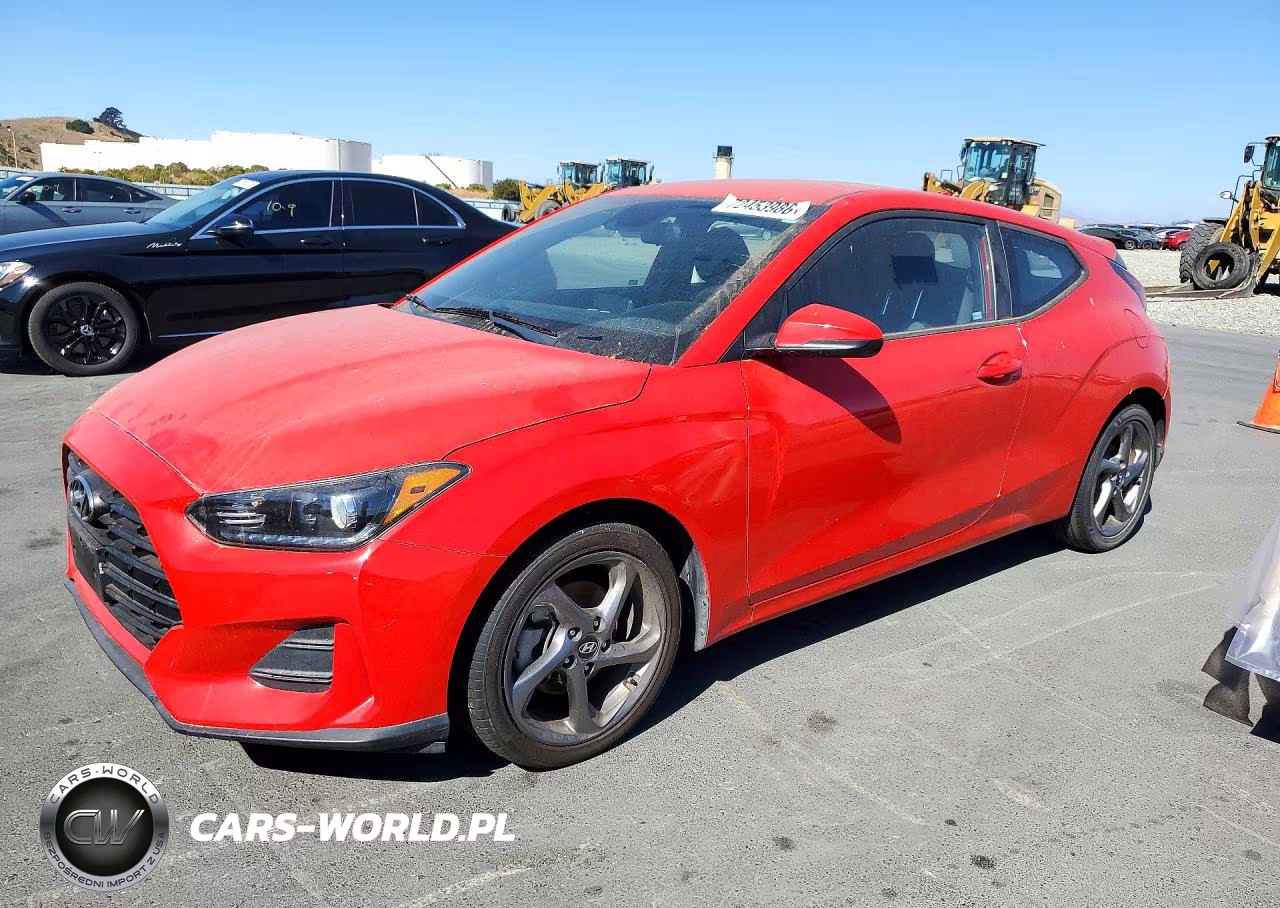 2019 Hyundai Veloster 2.0L VIN:KMHTG6AF2KU009384 - 1