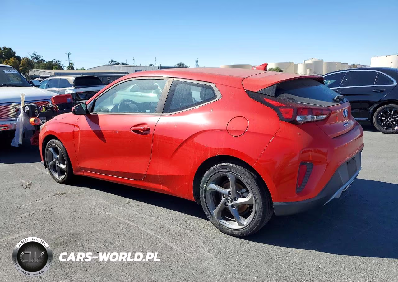 2019 Hyundai Veloster 2.0L VIN:KMHTG6AF2KU009384 - 2