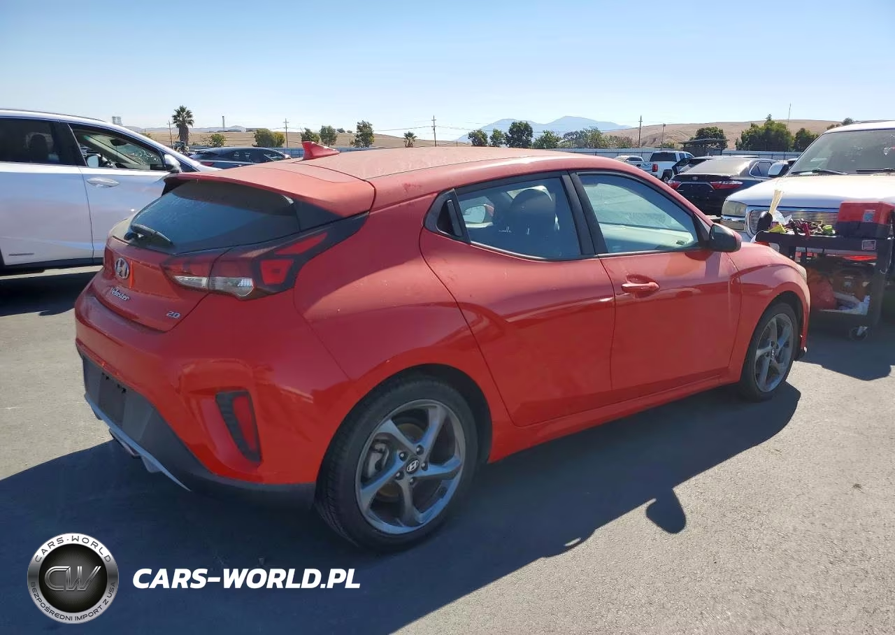 2019 Hyundai Veloster 2.0L VIN:KMHTG6AF2KU009384 - 3