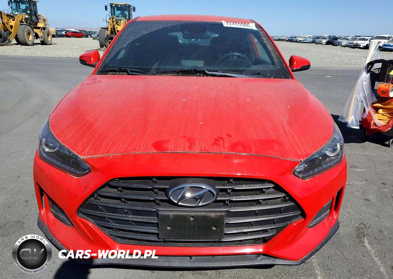 2019 Hyundai Veloster 2.0L VIN:KMHTG6AF2KU009384 - 5