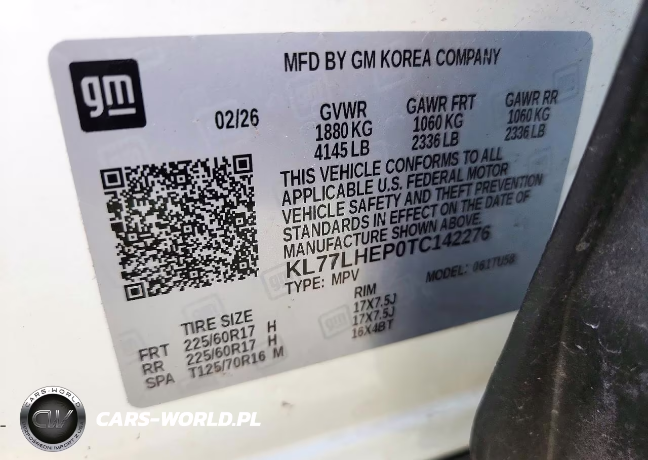 2026 Chevrolet Trax 1Lt VIN:KL77LHEP0TC142276 - 13