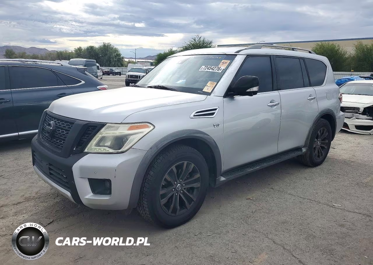 2017 Nissan Armada Platinum VIN:JN8AY2NC9H9500231 - 1