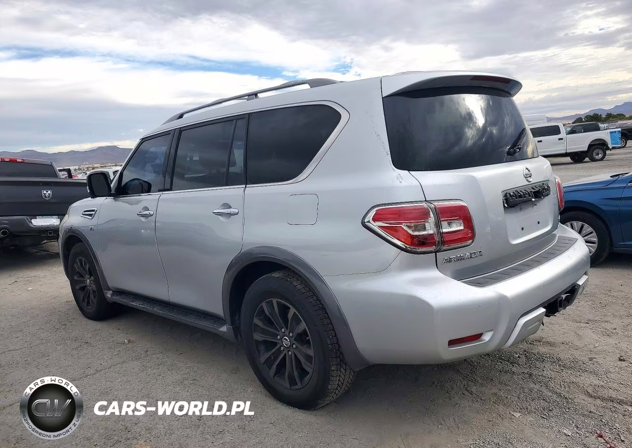 2017 Nissan Armada Platinum VIN:JN8AY2NC9H9500231 - 2