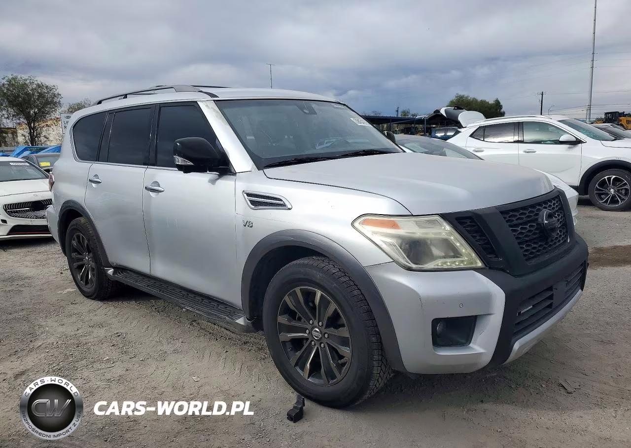 2017 Nissan Armada Platinum VIN:JN8AY2NC9H9500231 - 4