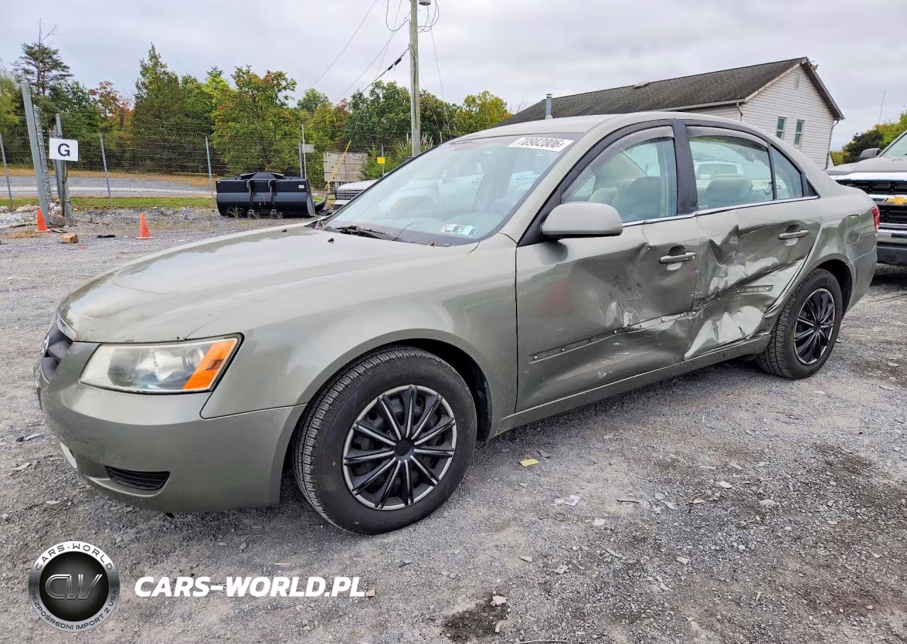 2007 Hyundai Sonata Gls VIN:5NPET46CX7H227683 - 1