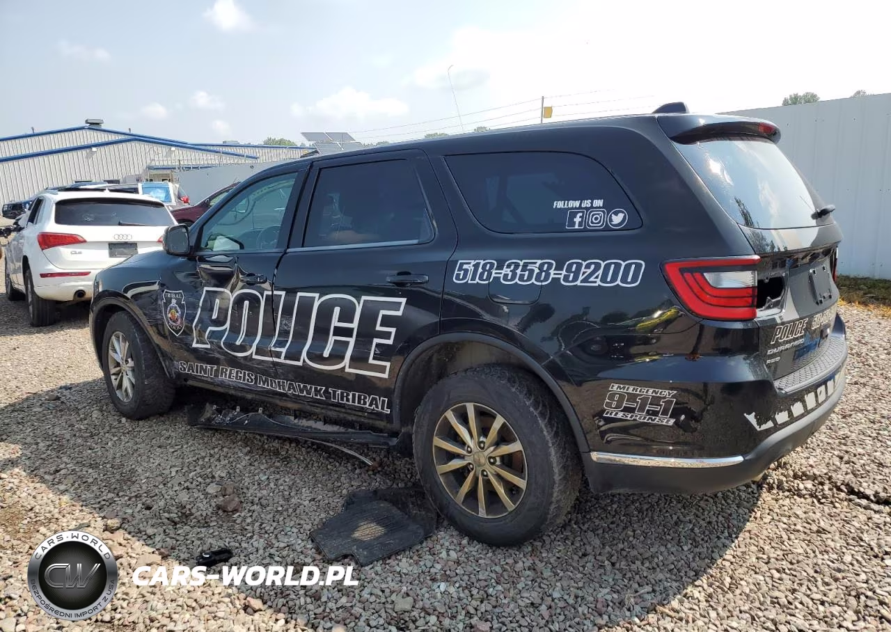 2017 Dodge Durango Ssv VIN:1C4SDJFT6HC740411 - 2
