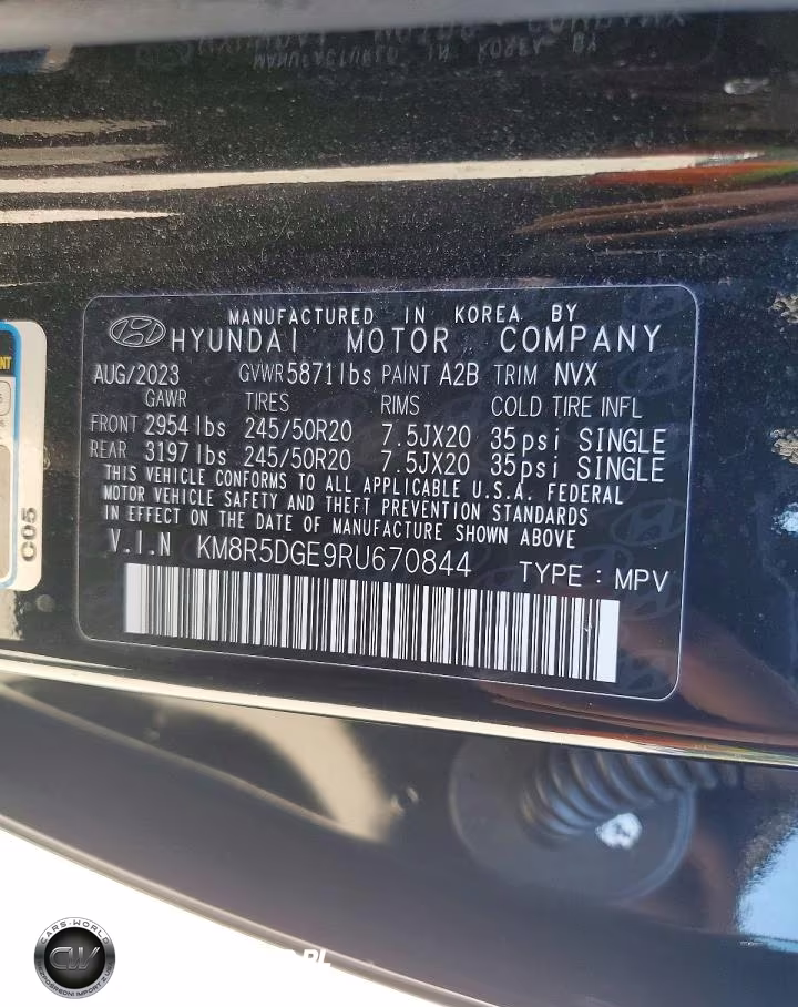 2024 Hyundai Palisade Limited VIN:KM8R5DGE9RU670844 - 13