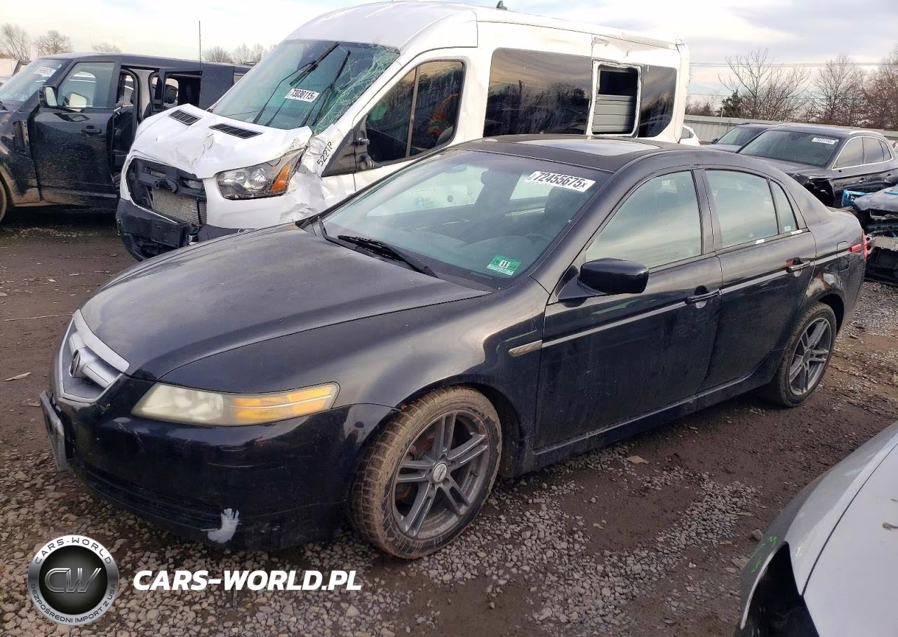 2004 Acura Tl VIN:19UUA66204A043975 - 1