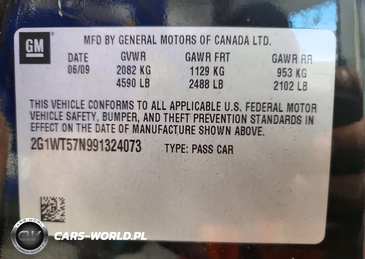 2009 Chevrolet Impala 1Lt VIN:2G1WT57N991324073 - 12