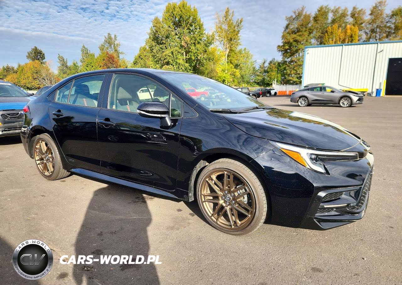 2024 Toyota Corolla Hybrid Nightshade VIN:JTDBDMHEXR3009563 - 4