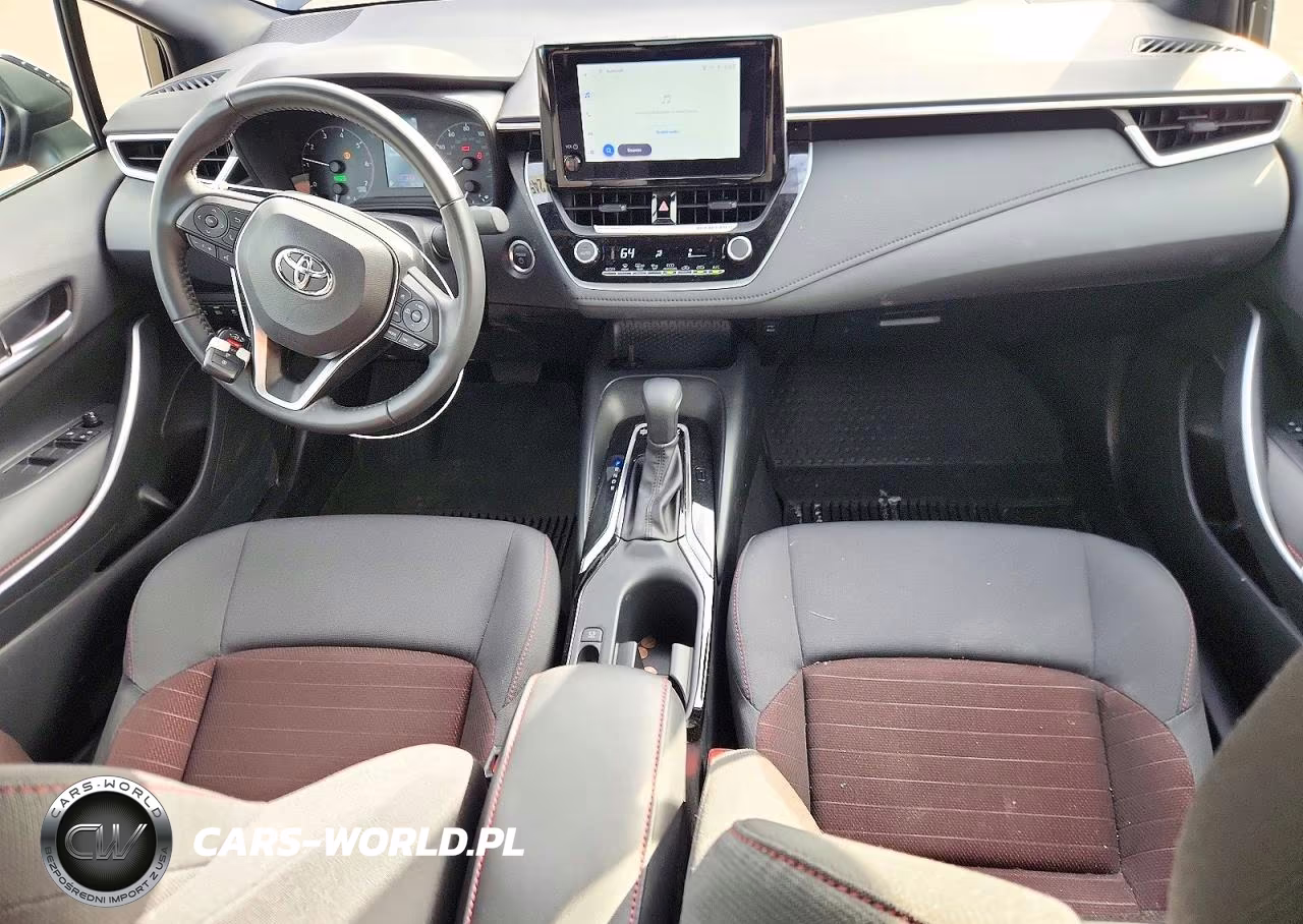 2024 Toyota Corolla Hybrid Nightshade VIN:JTDBDMHEXR3009563 - 8