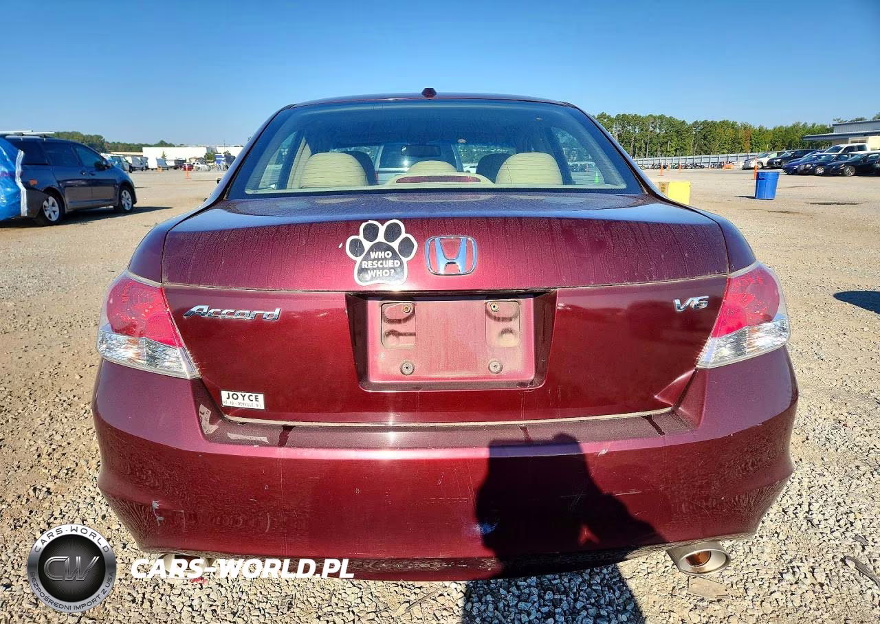 2008 Honda Accord Exl VIN:1HGCP36828A008695 - 6