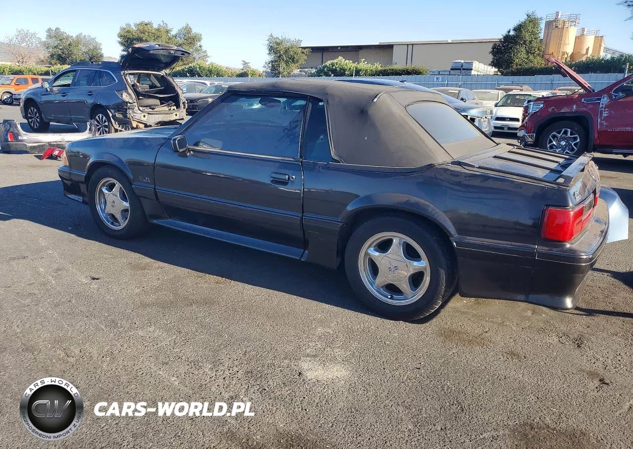 1988 Ford Mustang Gt VIN:1FABP45E4JF226384 - 2
