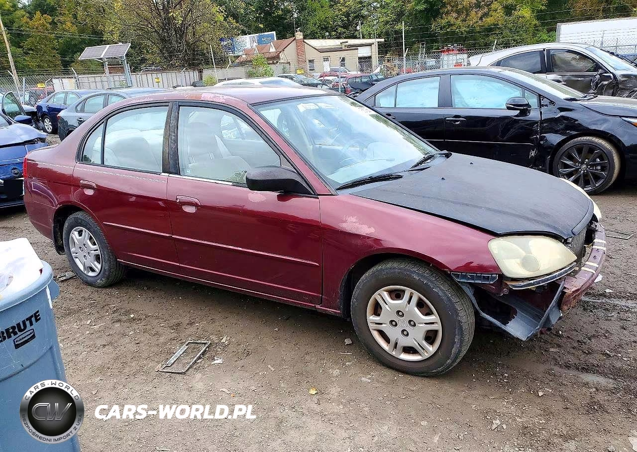2002 Honda Civic Lx VIN:2HGES16572H555259 - 4