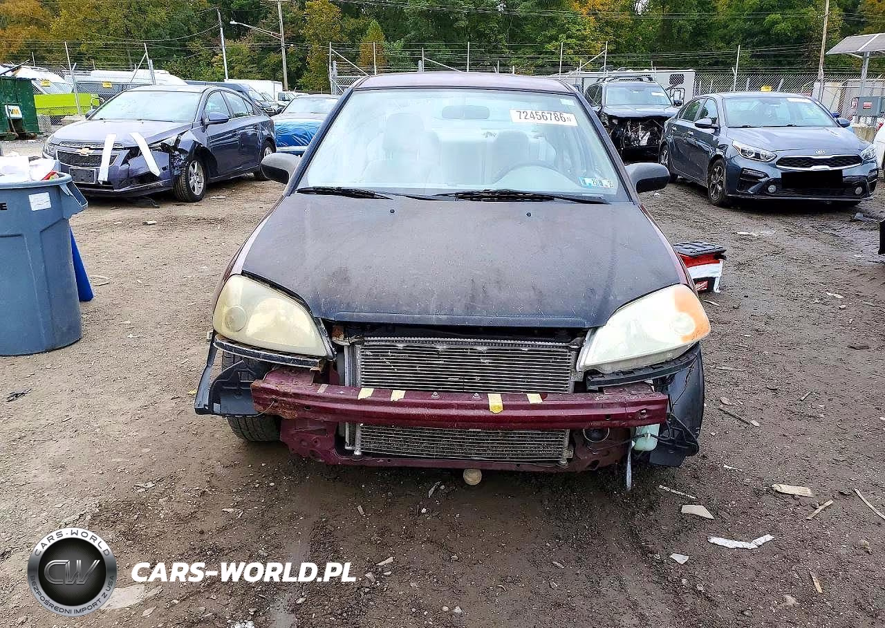 2002 Honda Civic Lx VIN:2HGES16572H555259 - 5