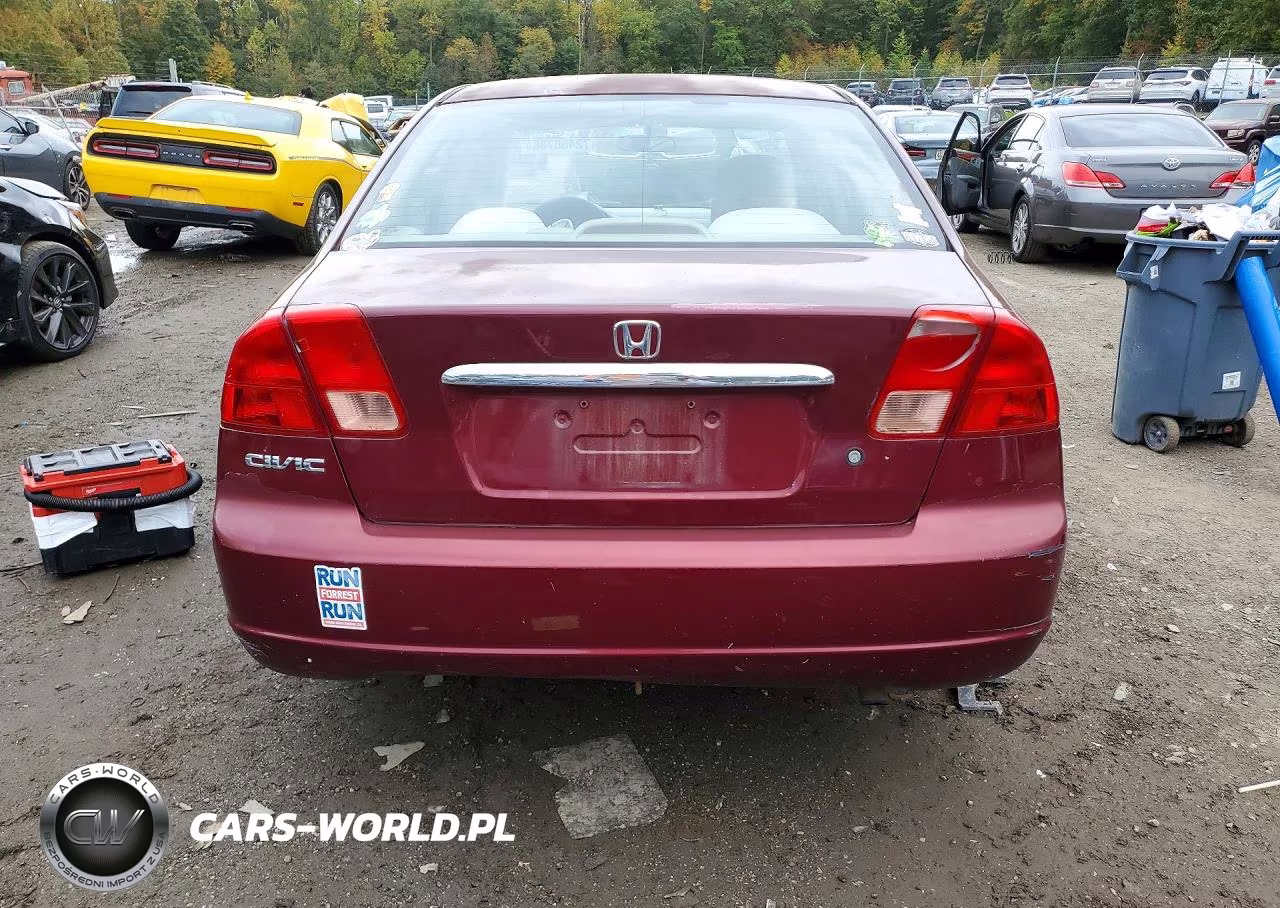 2002 Honda Civic Lx VIN:2HGES16572H555259 - 6