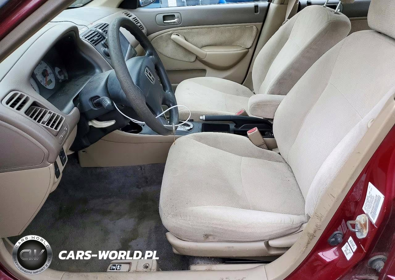 2002 Honda Civic Lx VIN:2HGES16572H555259 - 7