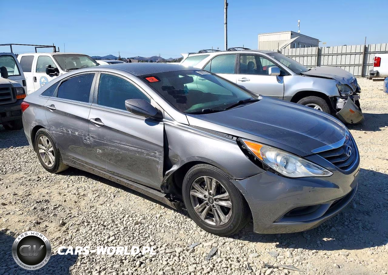 2012 Hyundai Sonata Gls VIN:5NPEB4AC8CH469974 - 4