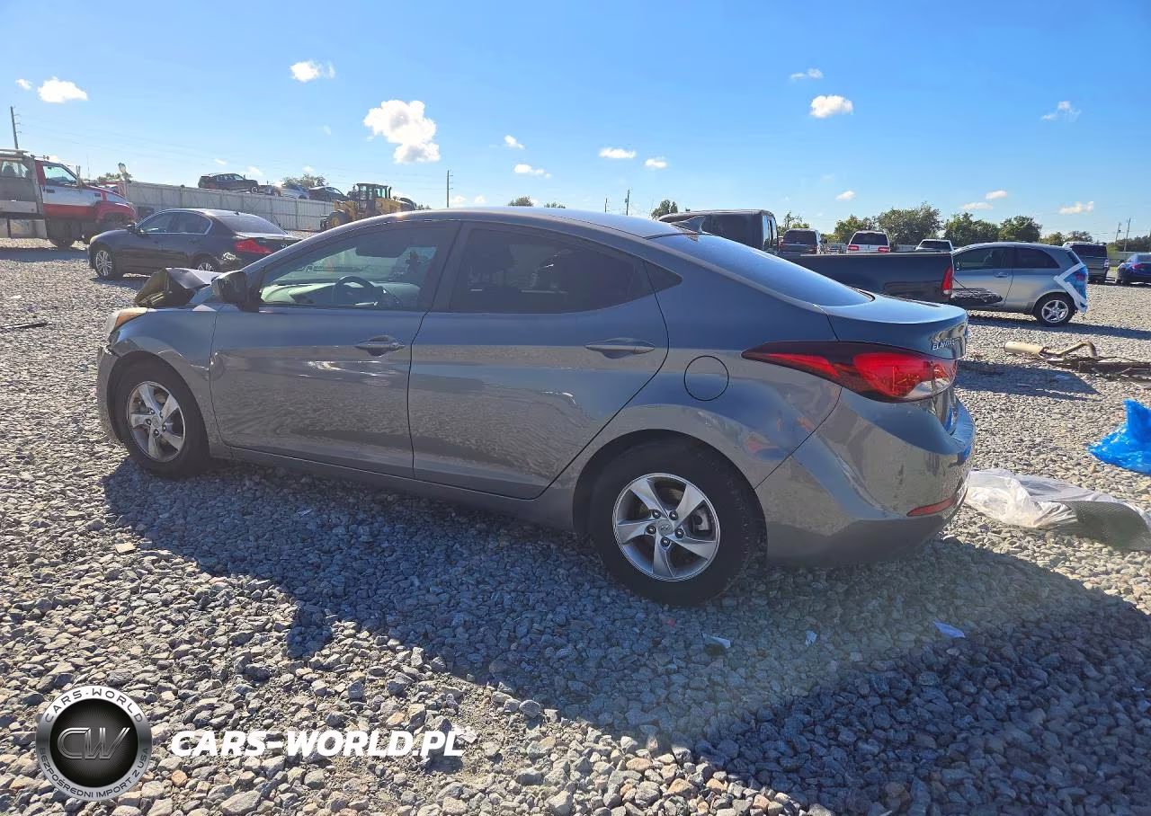 2014 Hyundai Elantra Se VIN:5NPDH4AE3EH503611 - 2