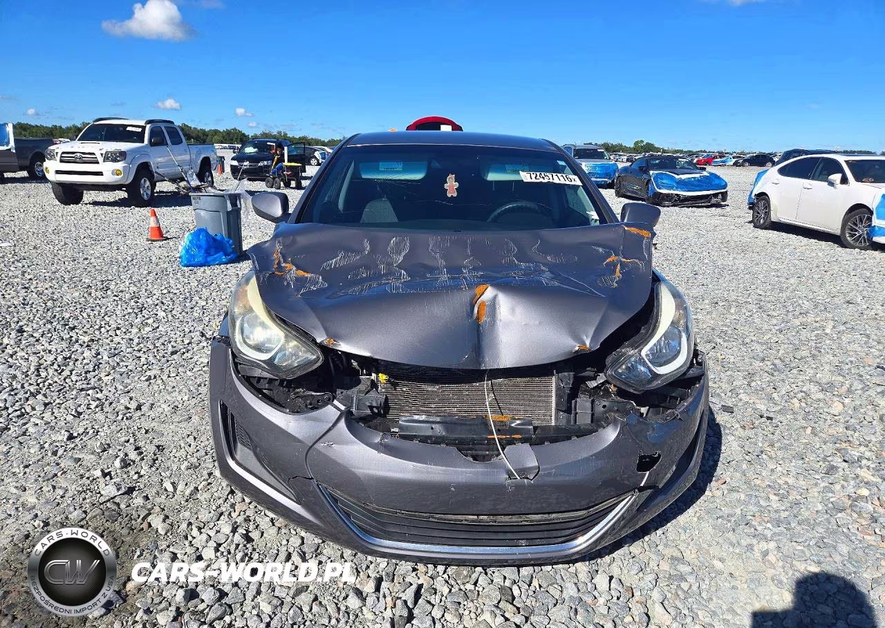 2014 Hyundai Elantra Se VIN:5NPDH4AE3EH503611 - 5