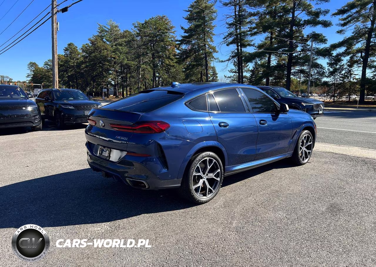 2021 BMW X6 M50I VIN:5UXCY8C09M9H56302 - 4