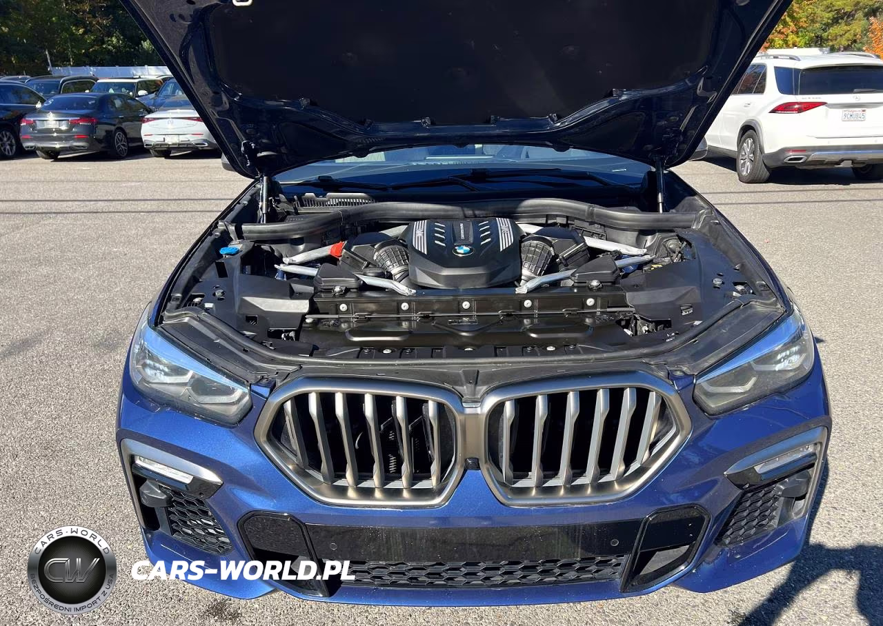 2021 BMW X6 M50I VIN:5UXCY8C09M9H56302 - 8