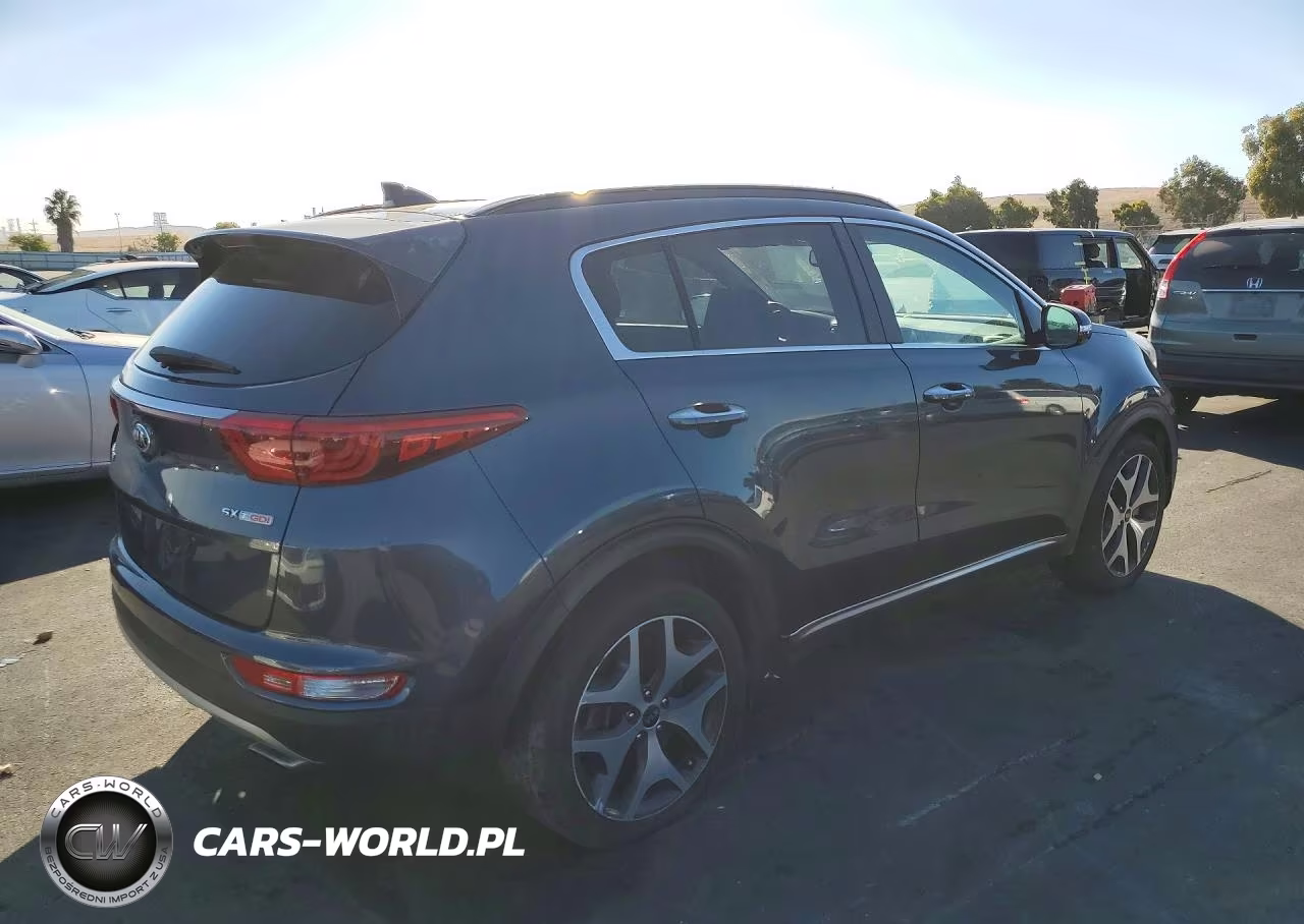 2018 Kia Sportage Sx VIN:KNDPRCA62J7352627 - 3