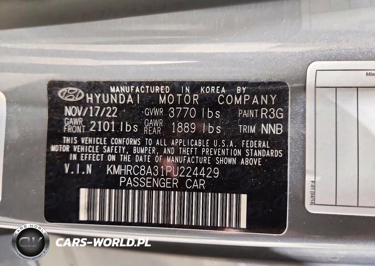 2023 Hyundai Venue Sel VIN:KMHRC8A31PU224429 - 13