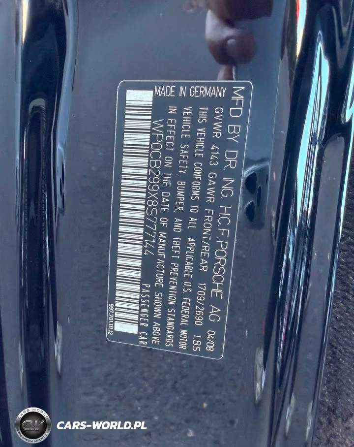2008 Porsche 911 Carrera S Cabriolet VIN:WP0CB299X8S777144 - 10