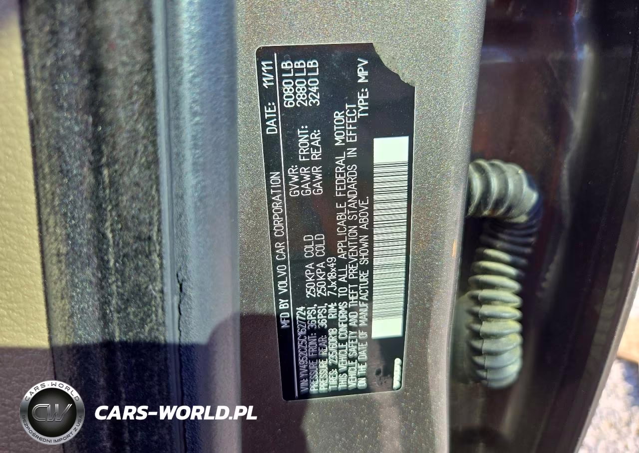 2012 Volvo Xc90 3.2 VIN:YV4952CZ5C1627724 - 13