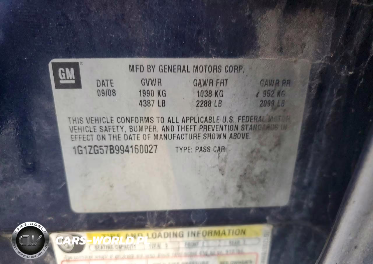 2009 Chevrolet Malibu Ls VIN:1G1ZG57B994160027 - 12