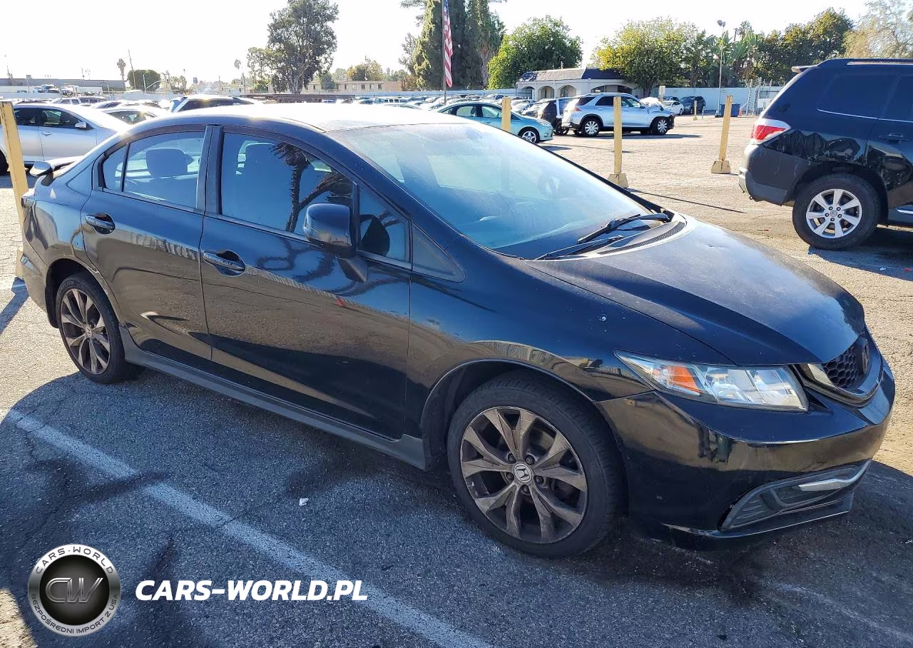 2013 Honda Civic Lx VIN:19XFB2F59DE252930 - 4