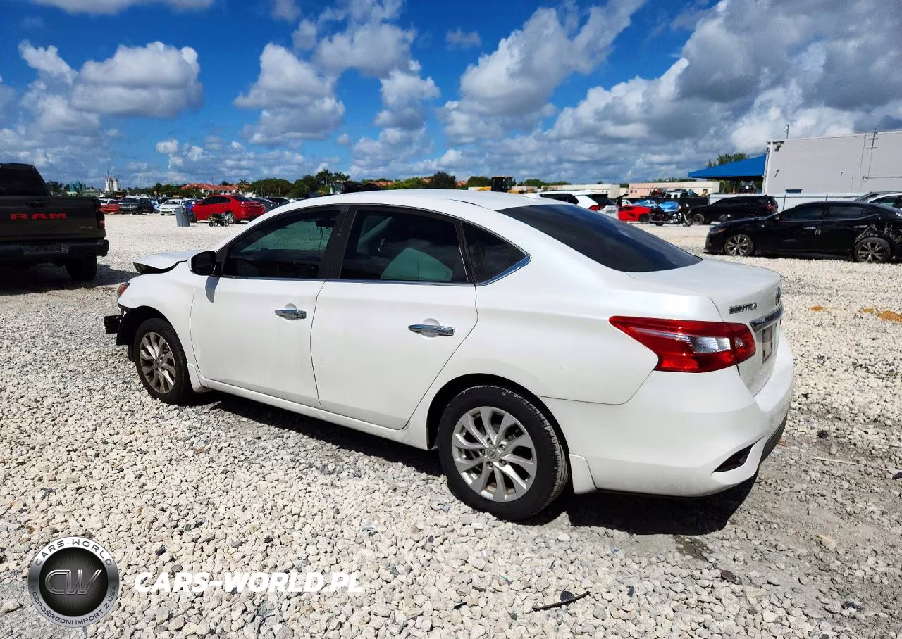 2019 Nissan Sentra Sv VIN:3N1AB7AP6KY257940 - 2