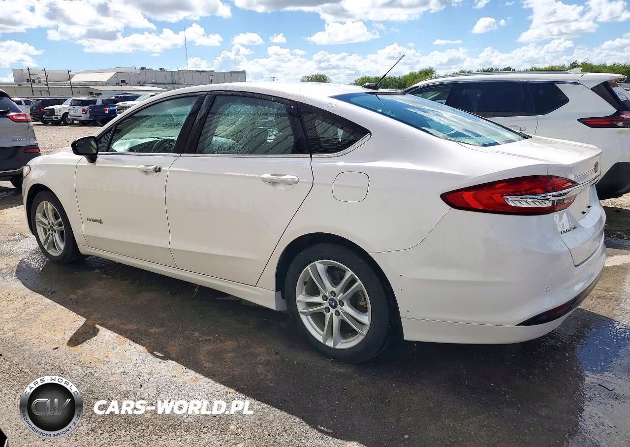 2018 Ford Fusion Se Hybrid VIN:3FA6P0LUXJR140827 - 2