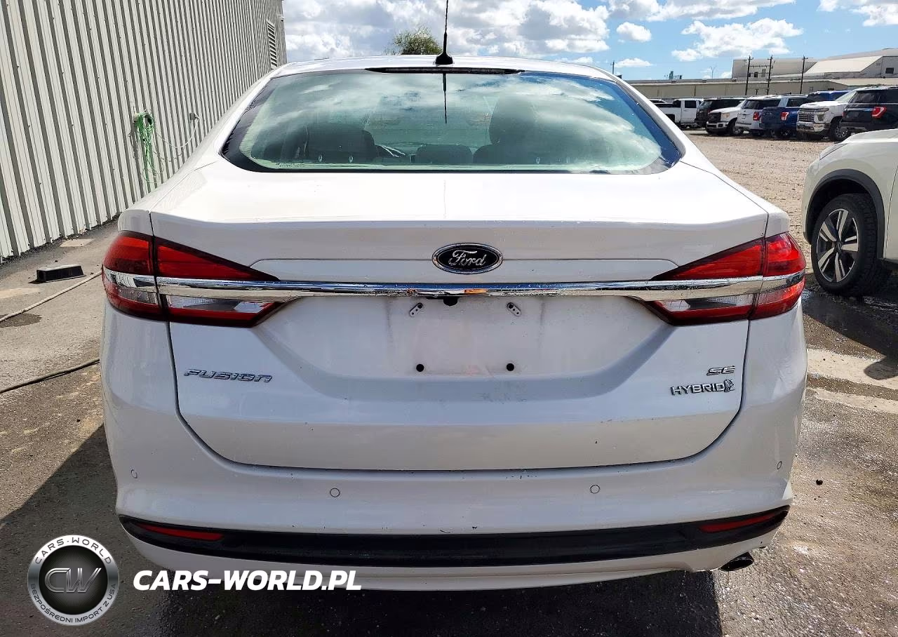 2018 Ford Fusion Se Hybrid VIN:3FA6P0LUXJR140827 - 6