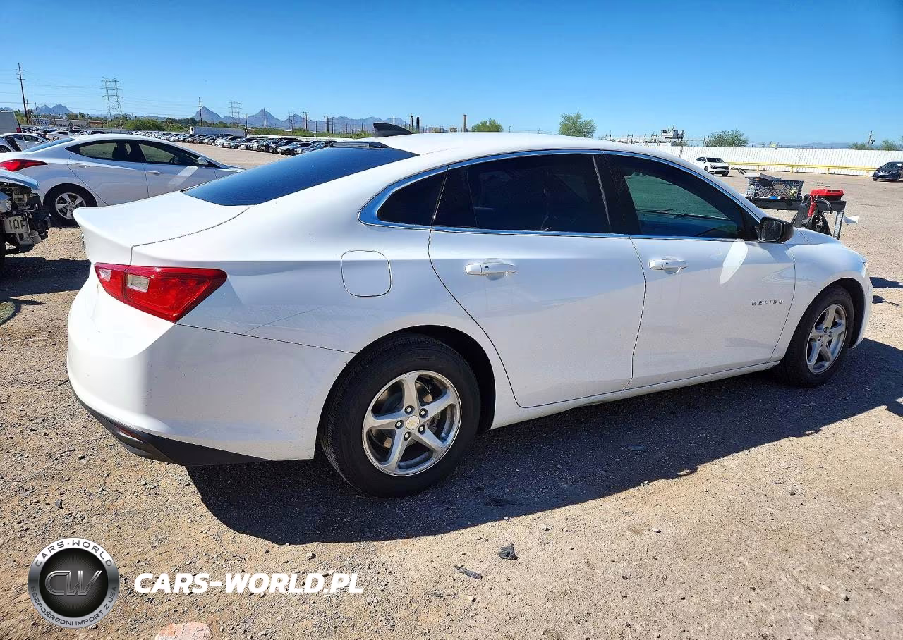 2018 Chevrolet Malibu Ls VIN:1G1ZC5ST2JF191902 - 3