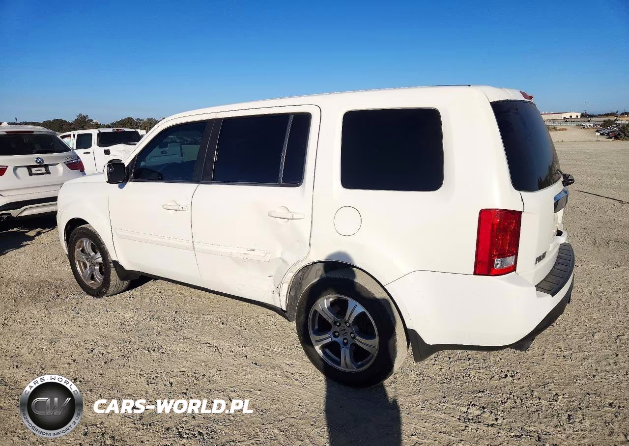 2014 Honda Pilot Exl VIN:5FNYF3H66EB017003 - 2