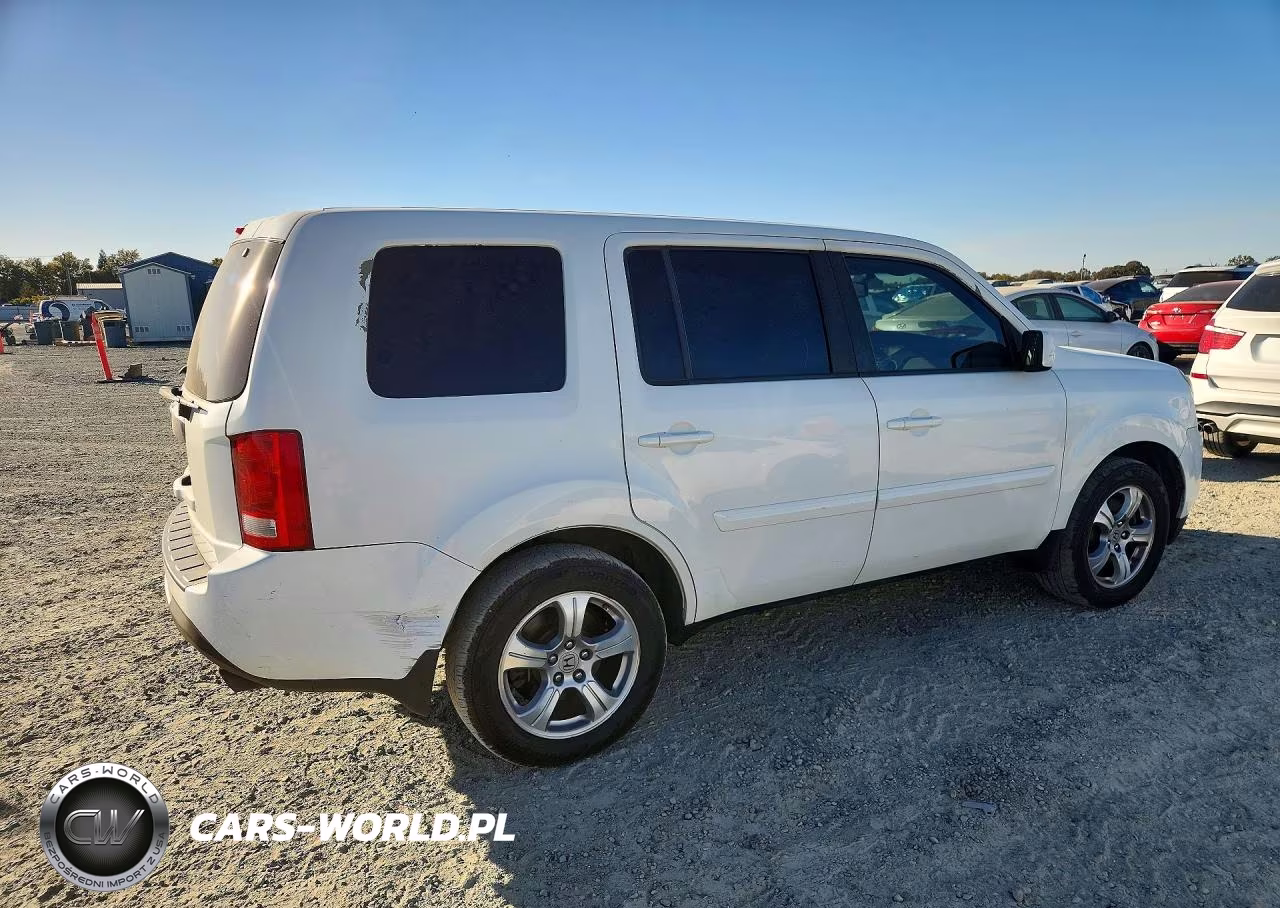 2014 Honda Pilot Exl VIN:5FNYF3H66EB017003 - 3