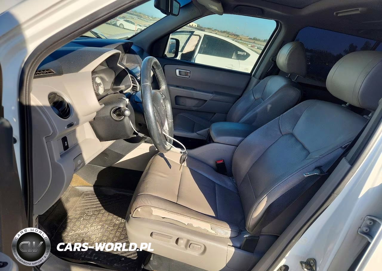 2014 Honda Pilot Exl VIN:5FNYF3H66EB017003 - 7