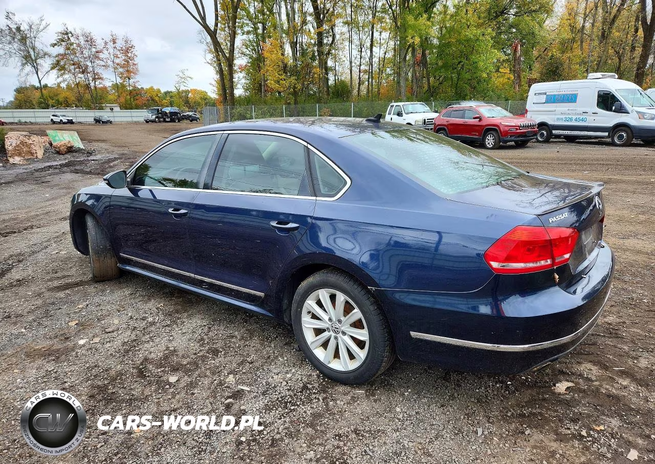 2012 Volkswagen Passat Sel VIN:1VWCP7A31CC094206 - 2