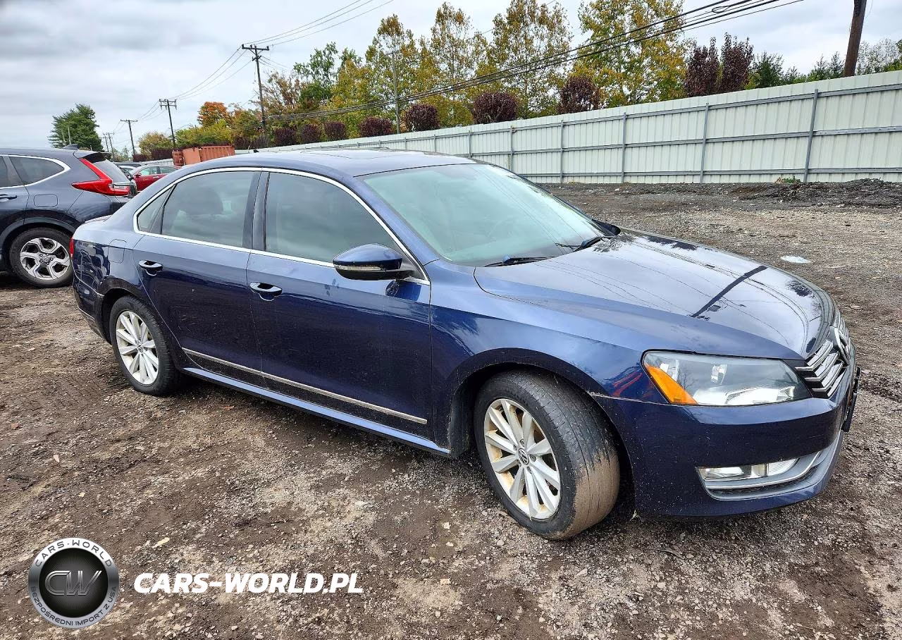 2012 Volkswagen Passat Sel VIN:1VWCP7A31CC094206 - 4