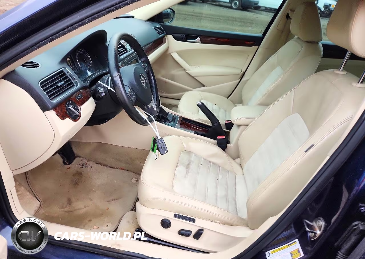 2012 Volkswagen Passat Sel VIN:1VWCP7A31CC094206 - 7