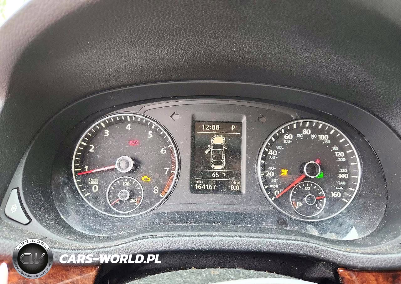 2012 Volkswagen Passat Sel VIN:1VWCP7A31CC094206 - 9