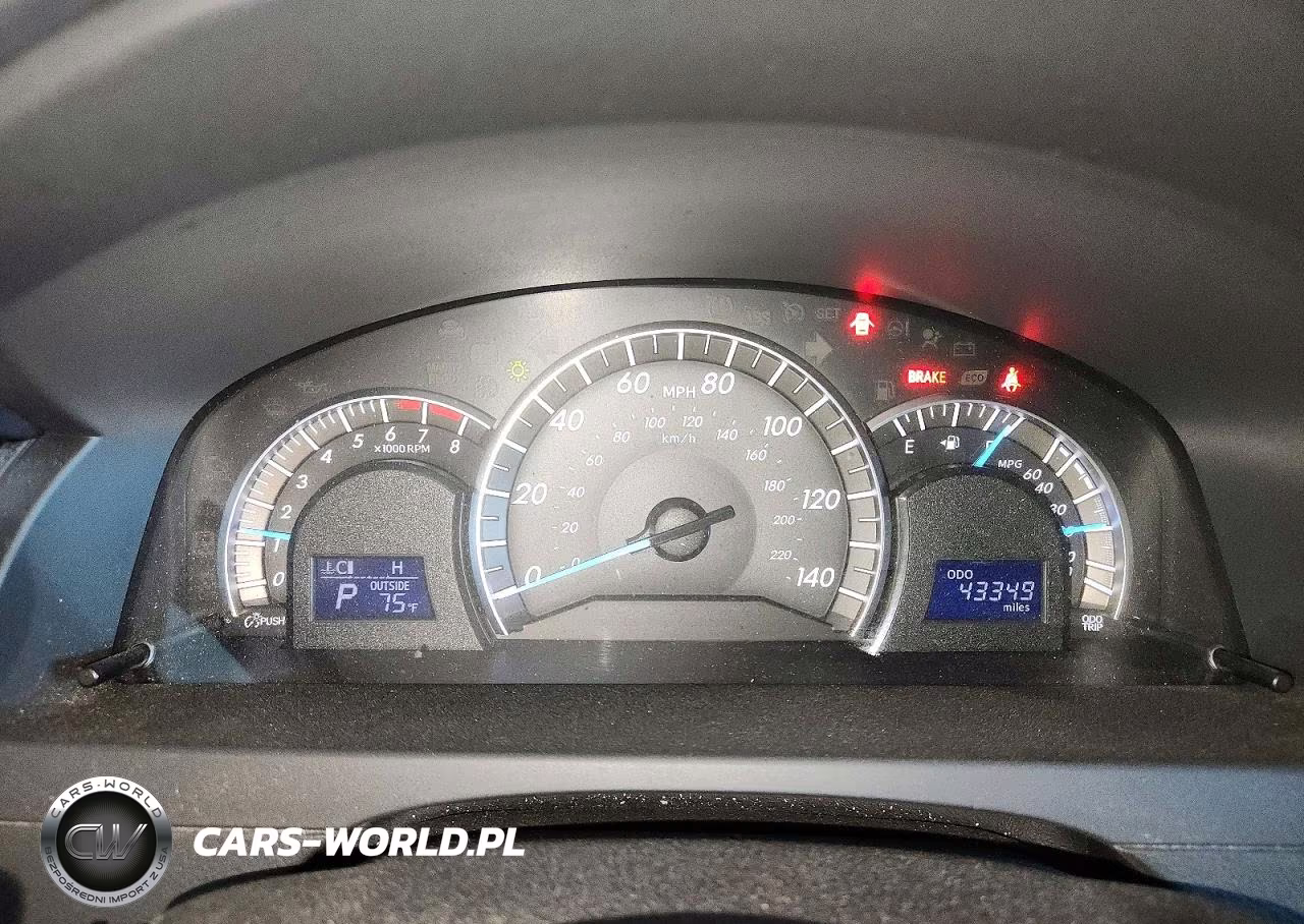 2013 Toyota Camry Se V6 VIN:4T1BK1FK0DU529573 - 9