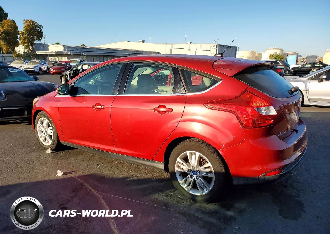 2012 Ford Focus Sel VIN:1FAHP3M2XCL473246 - 2